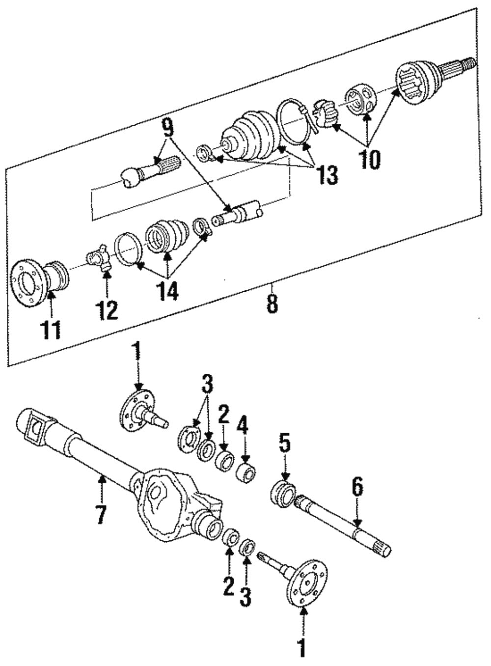 Mopar 5206 8535 Achswellendichtring von Mopar