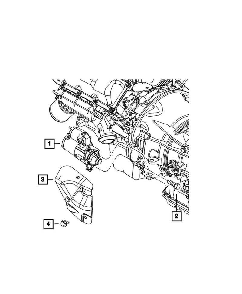 Mopar 56029722AA Anlasser von Mopar