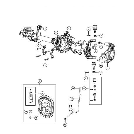 Mopar 68004087AA Spindelknöchel von Mopar