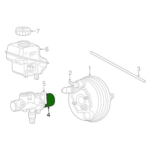 Mopar 68265776AA Kupplungsgeberzylinder Reparatursatz Dodge Challenger von Mopar