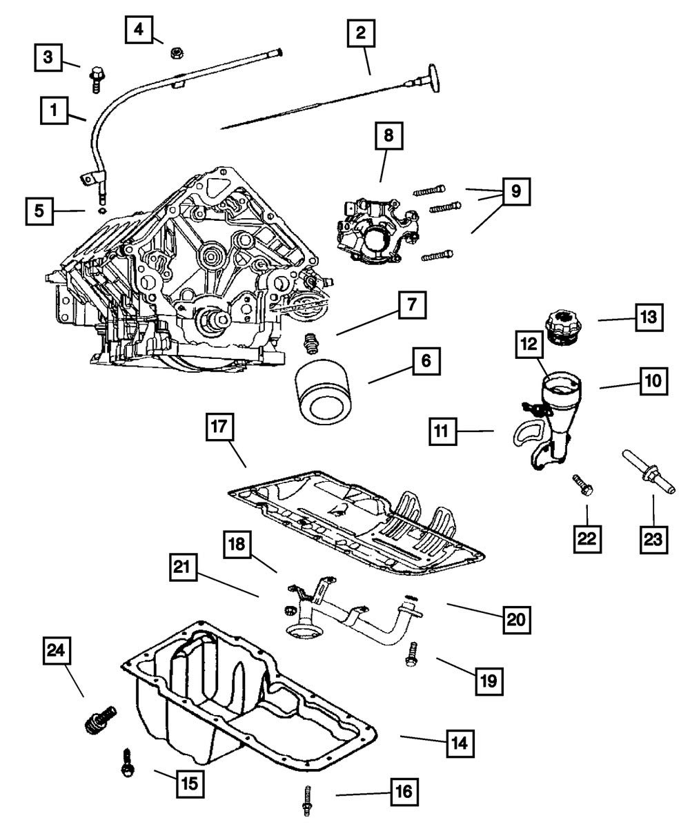 Original Mopar Ölfüllrohr 53020890 von Mopar