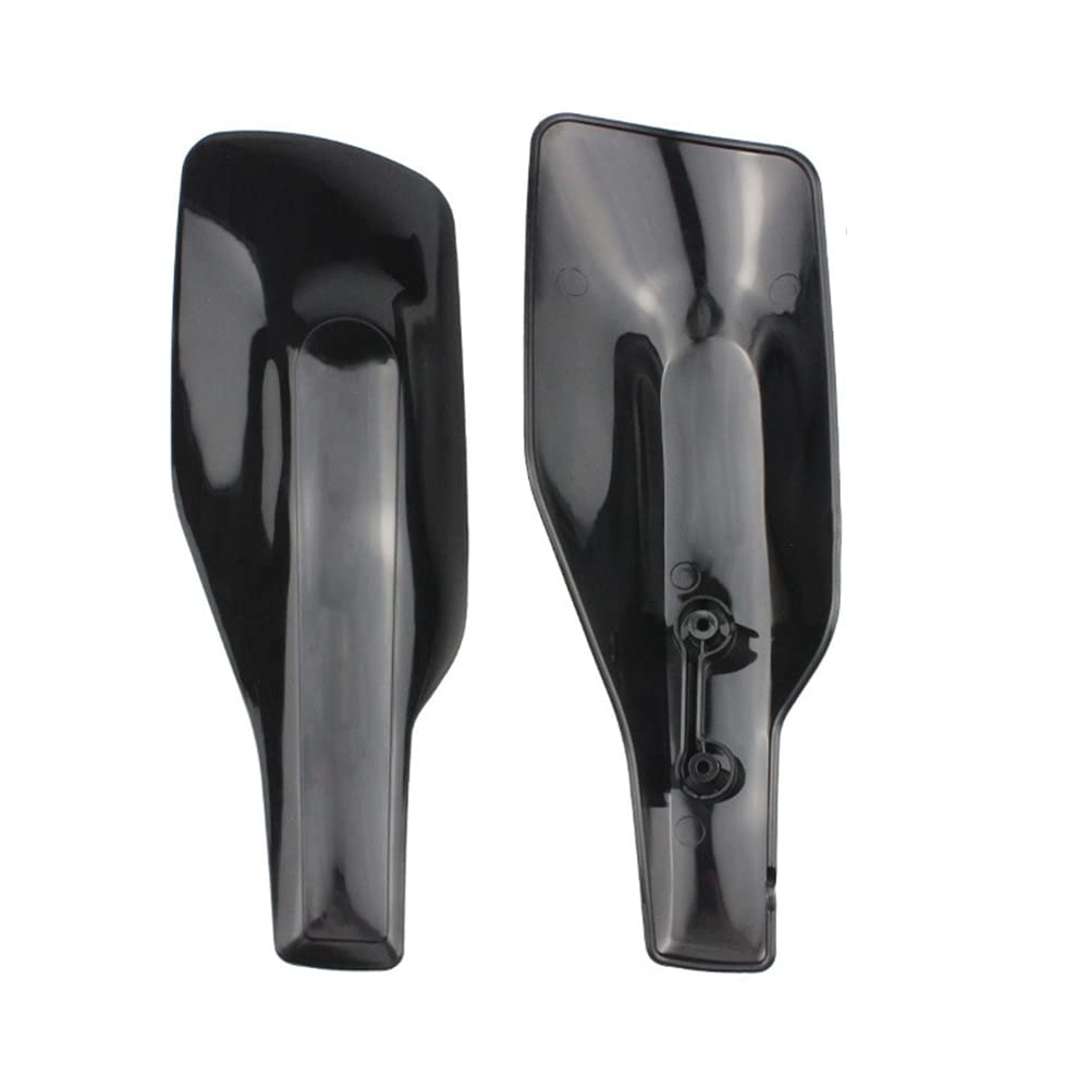 1 Paar Motorrad Lenker Handschützer,MoreChioce Motorrad Handschutz 22 mm 28 mm Lenkergriffschutzschild Motorrad Handprotektoren Motocross Scooter Winddichter Handguards Schutzausrüstung,Schwarz von MoreChioce