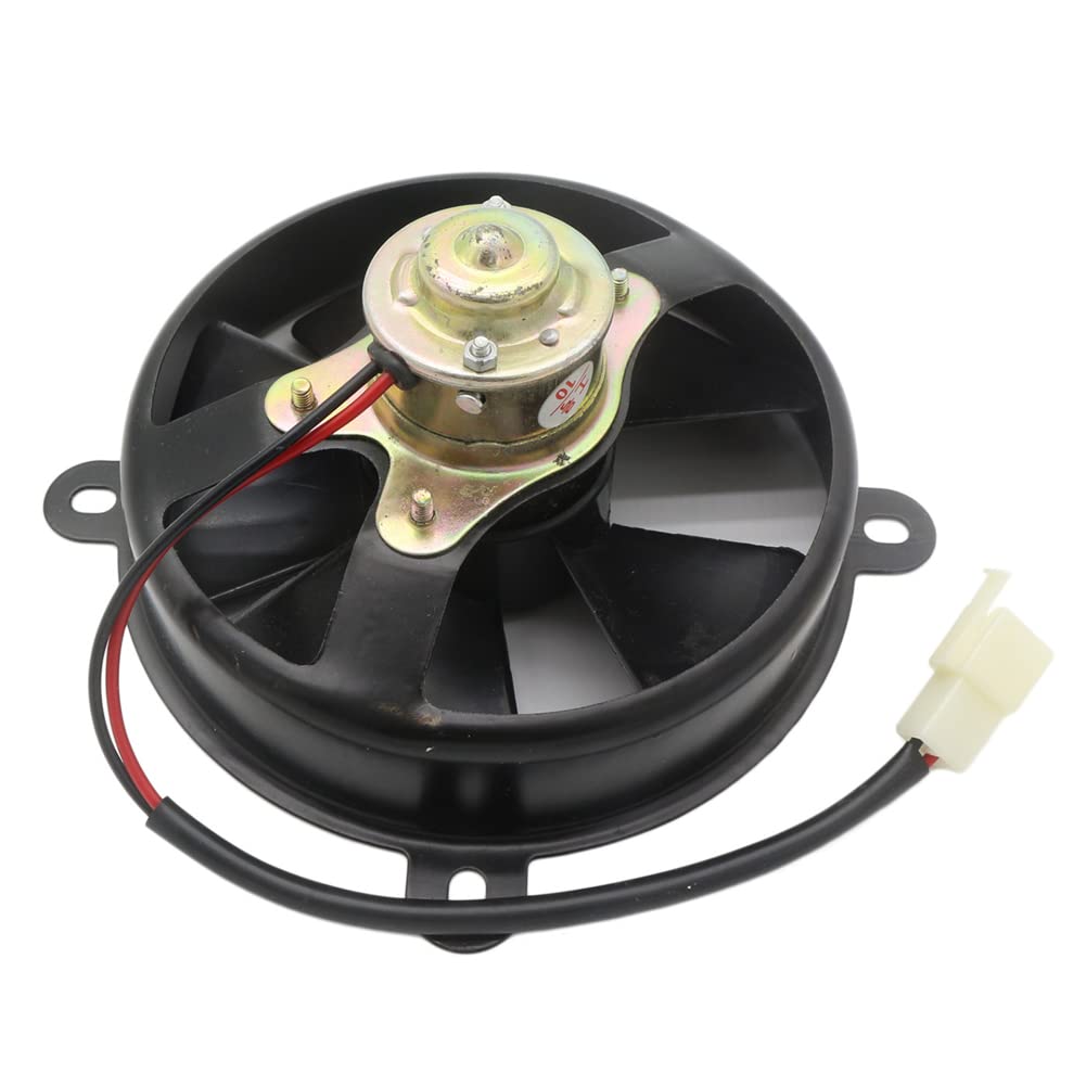 12W Motorradlüfter,MoreChioce 12V Elektromotor Kühlerlüfter Motor Ventilator Electric Lüfter für 150-250cc Motorrad ATV von MoreChioce