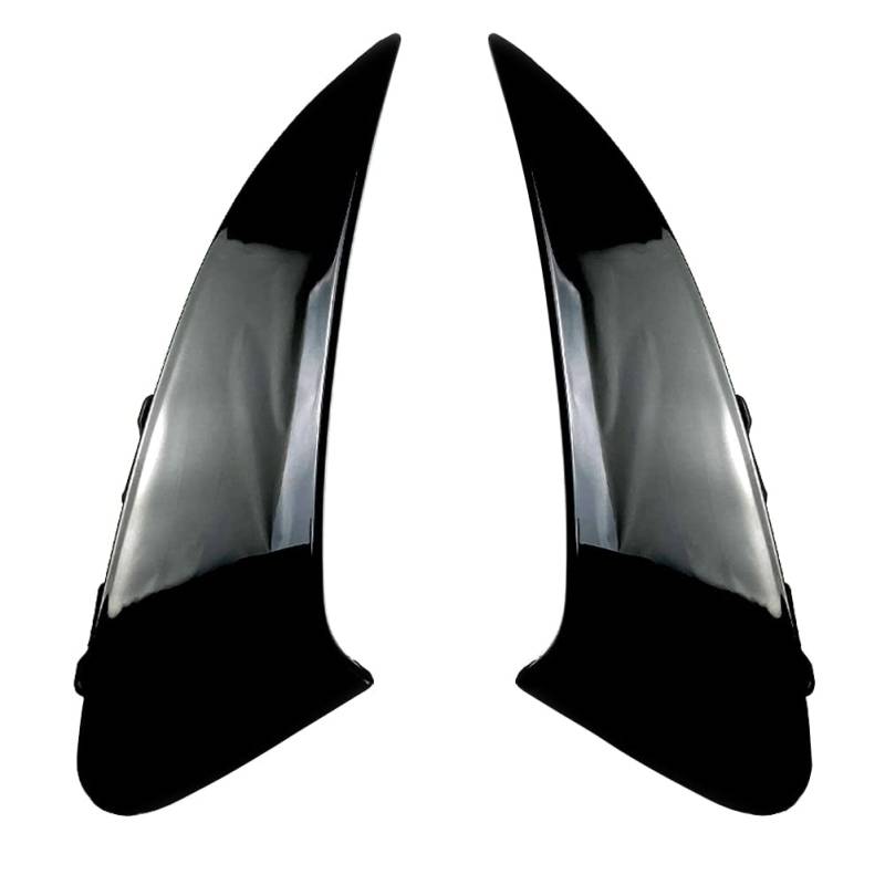 2 Stück Auto Heckstoßstange Seitenspoiler,MoreChioce ABS Auto Seitenflügel Spoiler Heckstoßstange Spoiler Side Canard Links Rechts Kompatibel mit C118 CLA200 CLA220 CLA250 CLA45 2020+,Schwarz von MoreChioce