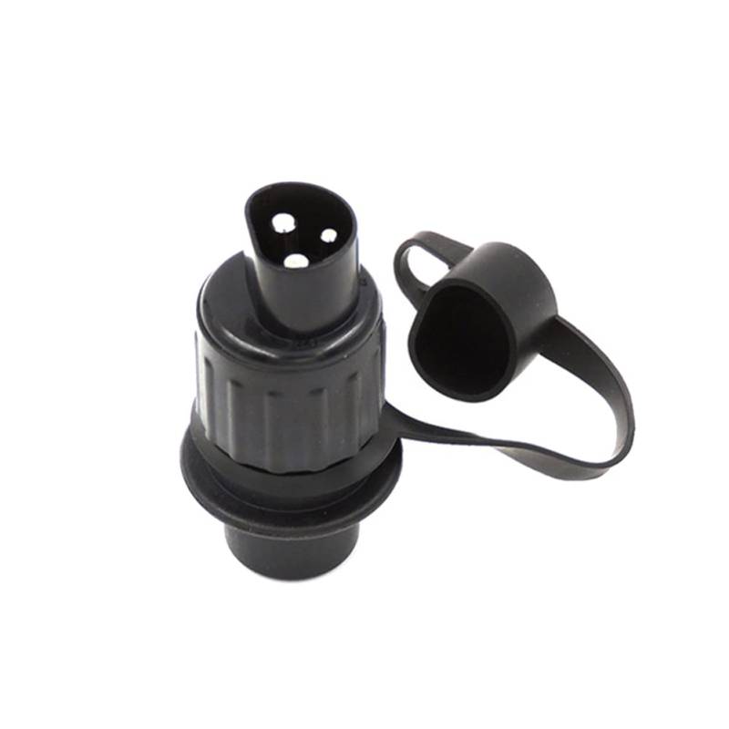 3 poliger Anhänger Adapter,MoreChioce 12V Anhängerstecker Adapter 3 poliger Stecker Autostecker Verlängerungskabel für Pkw Anhänger LKW Wohnmobil von MoreChioce