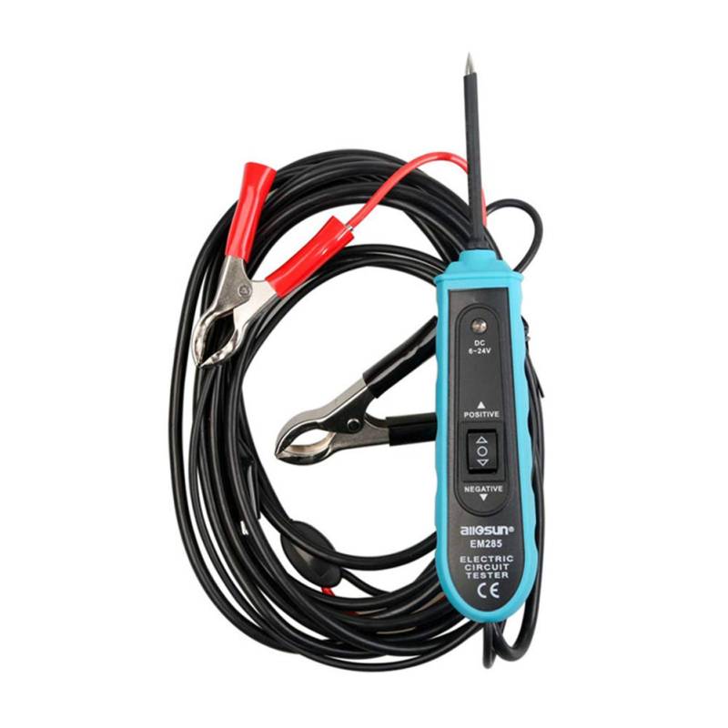 6-24V DC Diagnosestift,MoreChioce EM285 Automotive Circuit Tester Power Circuit Probe Kit Elektrischer Diagnosestift Durchgangsprüfer Digital Tester von MoreChioce