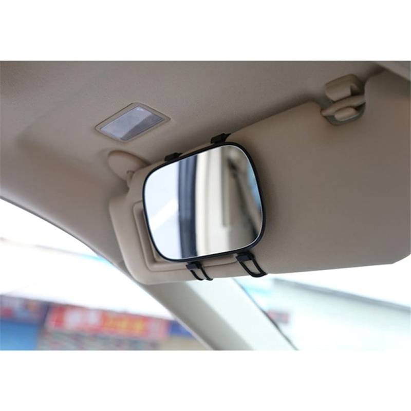 Auto Kosmetikspiegel,MoreChioce Tragbarer Auto Sonnenblende Spiegel Sonnenschutz Spiegel Make-up Spiegel Rückspiegel für Auto LKW SUV, 170mm x 110mm von MoreChioce