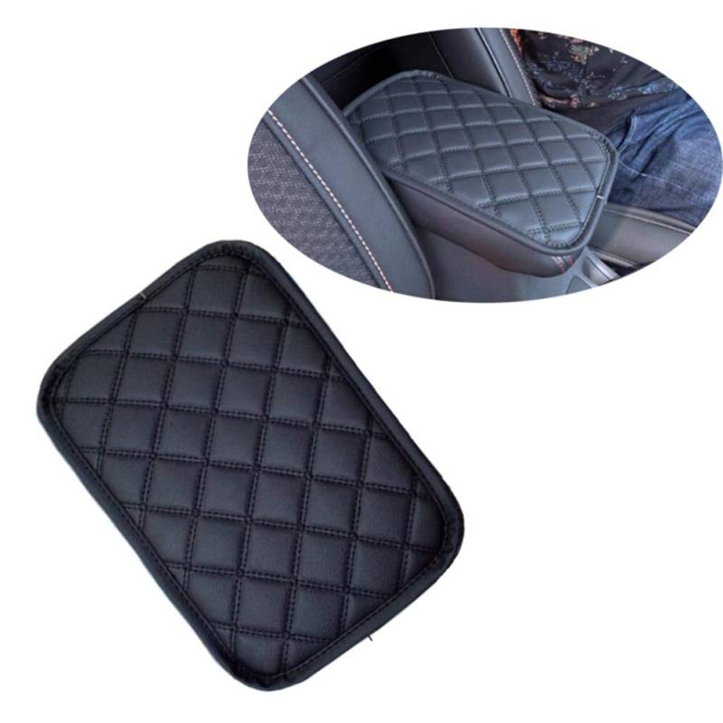 Auto Mittelkonsole Pad,MoreChioce Universal Mittelarmlehne Pad Mittelkonsole Schutz Auto Kissen Mat Auto Armlehne Sitz Box Abdeckung Armlehnenkissen,Schwarz von MoreChioce