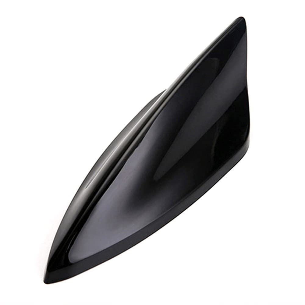 Auto Shark Fin Antennenabdeckung,MoreChioce Universal Amplitudenmodulation Frequenzmodulation Funksignal Selbstklebende Dachantennen Haifischflossen Antennen Abdeckung,Schwarz von MoreChioce