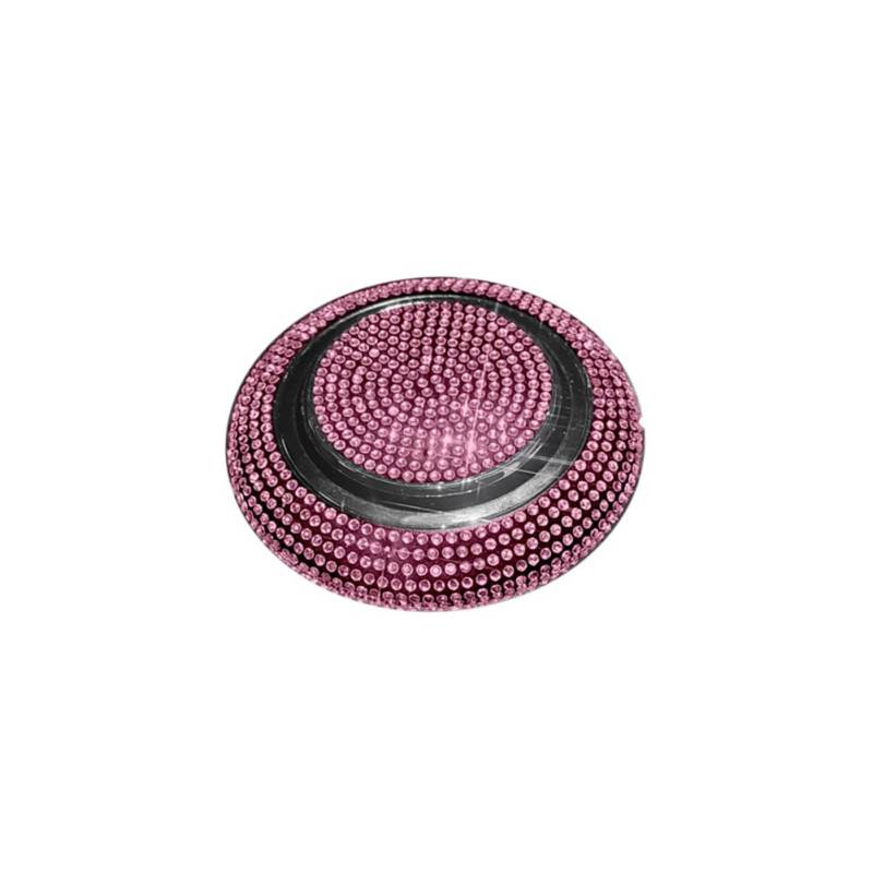 Bling Bling Kristall Auto Ornament,MoreChioce Glitzer Strass Auto Diffusor Auto Innendekoration Dekoratives Zubehör für Auto Heim Büro,Rosa von MoreChioce