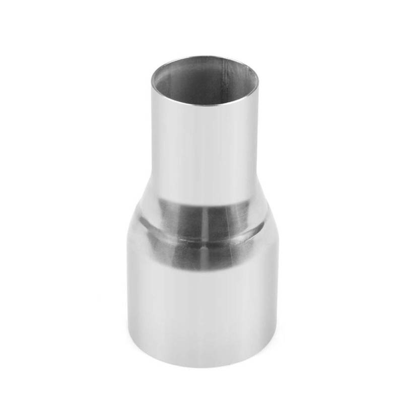 Edelstahl Auspuff Rohradapter, MoreChioce Universal Auspuff Minderer Verbindungsrohr Auspuff Verbindungsrohr Adapter Abgasanlage Rohr Reduzierstück Modifiziertes Teil,51mm-76mm von MoreChioce