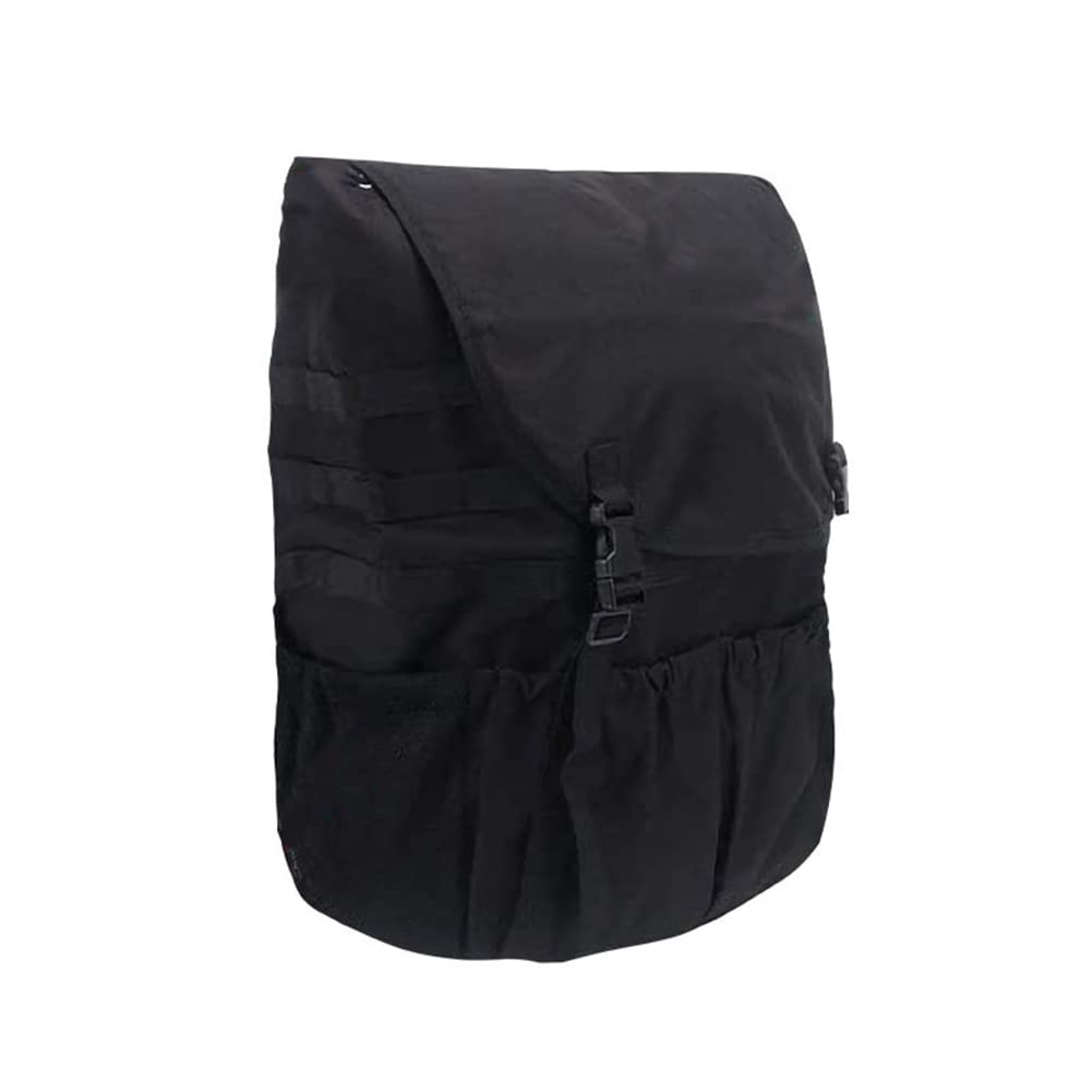 Geländewagen Ersatzreifen Aufbewahrungs Müllsack, MoreChioce Polyester Reserverad Aufbewahrungstasche mit Große Kapazität Tragbare Outdoor Aufbewahrungstasche für SUV RV Geländefahrzeuge,Schwarz von MoreChioce