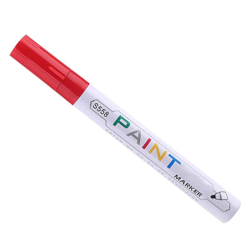 Glanzlackmarker,MoreChioce Reifenmarker Wasserfest Marker Glanzlackmarker Lackstift Acrylstifte Marker Stifte,Rot von MoreChioce