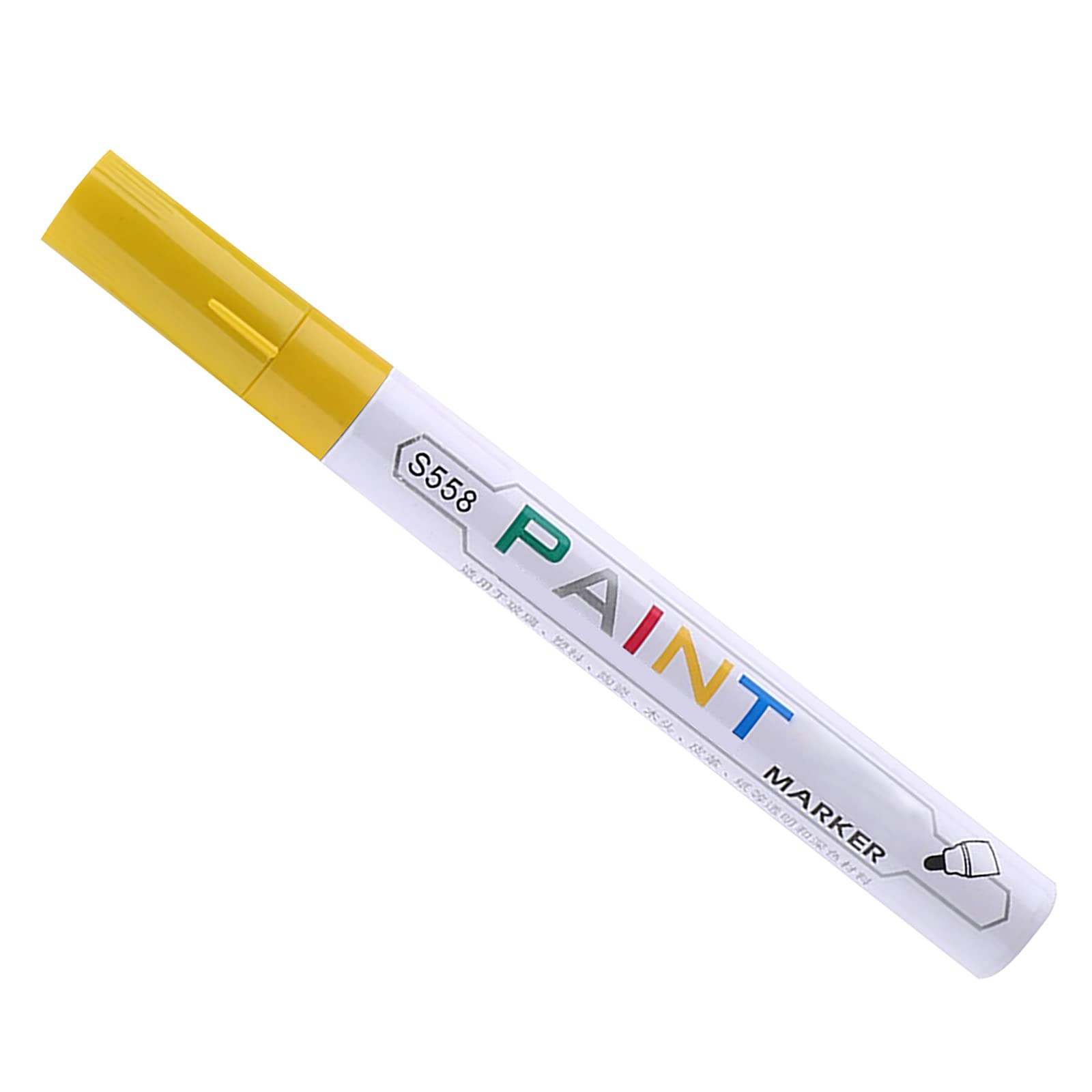 Glanzlackmarker,MoreChioce Reifenmarker Wasserfest Marker Glanzlackmarker Lackstift Acrylstifte Marker Stifte,Gelb von MoreChioce