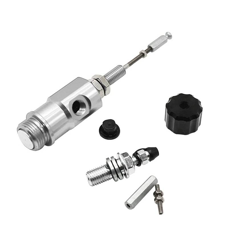 Motorrad Bremspumpe,MoreChioce Universal 14mm Hydraulische Kupplung Geberzylinder Stange Bremspumpe Modifikation Zubehör für Motorrad Roller ATV,Silber von MoreChioce