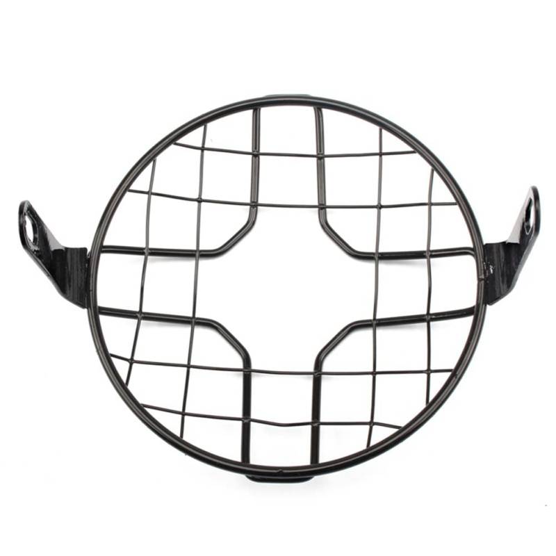 Motorrad Hauptscheinwerfer Schutzgitter,MoreChioce 16cm Runde Scheinwerfer Gitter Motorrad Scheinwerfergitter Abdeckung Scheinwerfer Lampenabdeckung Scheinwerfer Mesh Grill,#A von MoreChioce