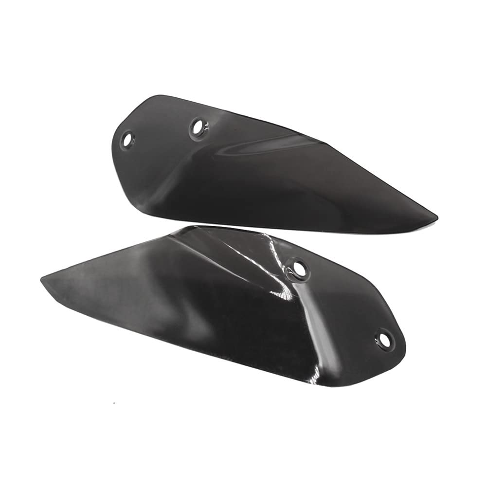 Motorrad-Seiten-Windschutzscheibenverkleidung, MoreChioce Seiten Windabweiser Spoiler Seiten-Windabweiser Windschutz Seitenflügel Kompatibel für R1200GS R1250GS ADV2014-2022,Schwarz von MoreChioce