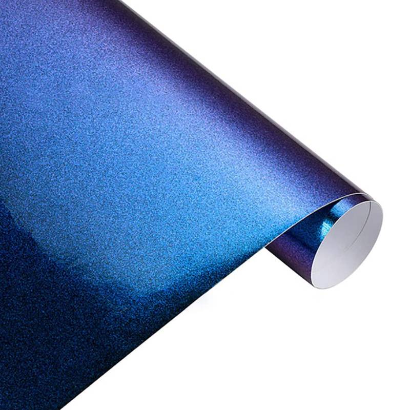 Selbstklebende Vinylfolie, MoreChioce 100cm x 30cm Autofolie Klebeband Wasserdicht PVC Autoaufkleber Blasenfreie Vinylfolie 3D Wrapping Vinyl Folie Vinyl Aufkleber für Motorrad Auto,Hellblau von MoreChioce