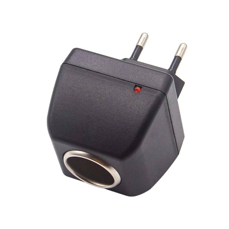 Universal AC-DC Auto Netzteil Adapter,MoreChioce 110V-220V AC auf 12 V DC Spannungswandler Auto Stromversorgungskonverter Zigarettenanzünder Lade-Adapter EU-Stecker von MoreChioce