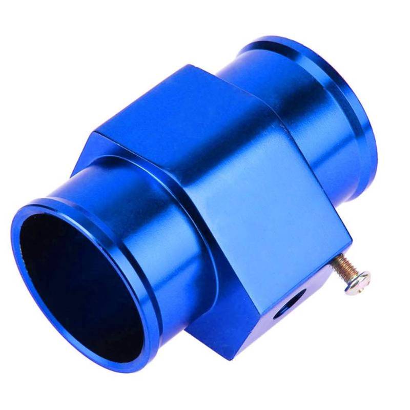 Universal Aluminium Wassertemperatur Verbindungsrohr,MoreChioce Wassertemperatur Adapter Sensor Messgerät Kühleradapter Heizkörper Schlauch Adapter mit 2 Stück Bose Klemmen,Durchmesser 28mm von MoreChioce