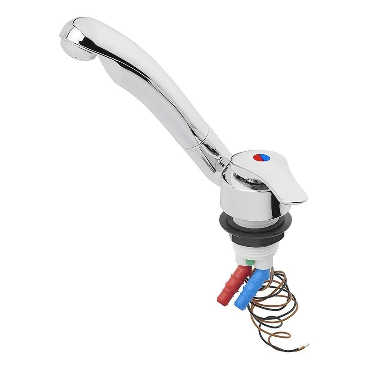 Kalt-Warm Wasserhahn Mischbatterie Keramik Samba Ø33 mm chrom Campingwasserhahn für Wohnmobil Wohnwagen Kalt-Warm Wasserhahn Mischbatterie Keramik Samba Ø33 mm chrom Campingwasserhahn für Wohnmobil Wohnwagen von Moritz