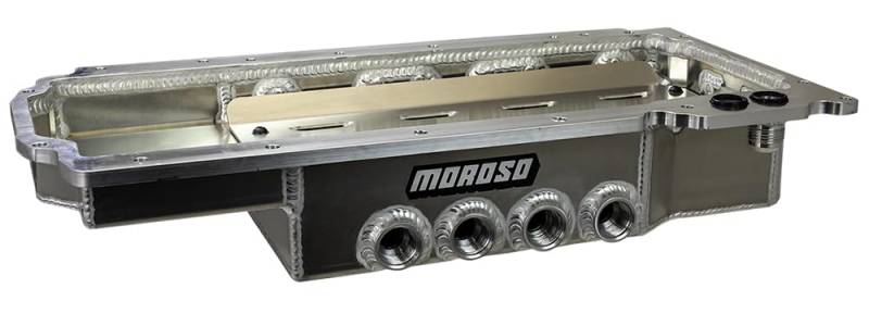 Moroso 20618 Ölwanne aus Aluminium, passend für GM Gen V LT Motoren, 4#12 Pickups von Moroso