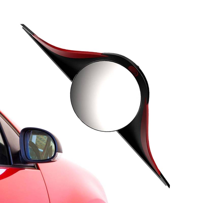 Moslalo Autospiegel Regenschutz,Toter-Winkel-Spiegel - 2-in-1-Rückspiegel für den toten Winkel | Auto-Rückspiegel, Regen-Augenbraue, regenfester Sonnenschutz-Aufkleber für Spiegel, Regen-Augenbraue von Moslalo