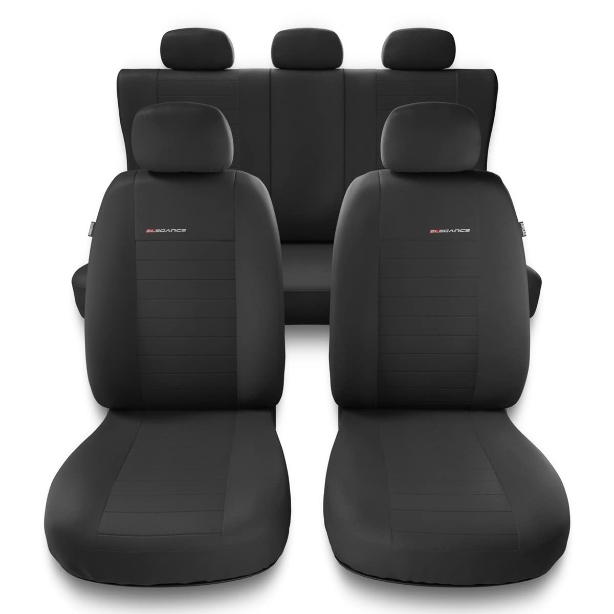 Mossa - Universal Sitzbezüge Auto kompatibel mit FIAT Bravo I, II (1995-2015) - Autositzbezüge Schonbezüge für Autositze - UNE-4 von Mossa