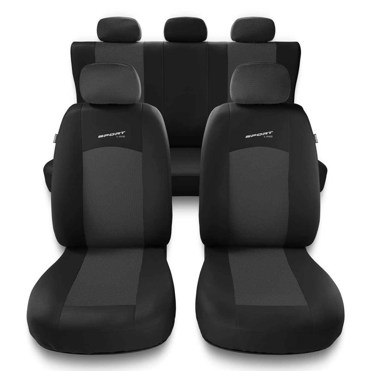 Mossa - Universal Sitzbezüge Auto kompatibel mit Seat Ateca (2016-2019) - Autositzbezüge Schonbezüge für Autositze - S-G1 von Mossa