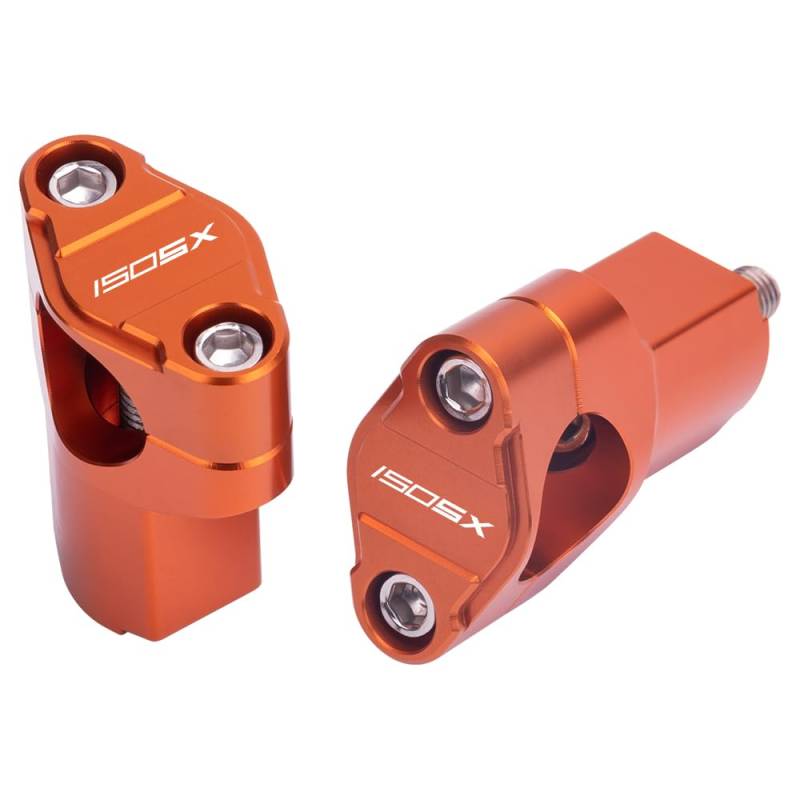 MotHeart 52mm Motorrad Lenkererhöhung für 150 SX 09-22 CNC-gefräste 28mm Lenkerklemmen Motorrad Lenkerhalterung Kit Billet Aluminium Lenkererhöhung Zubehör (Orange) von MotHeart