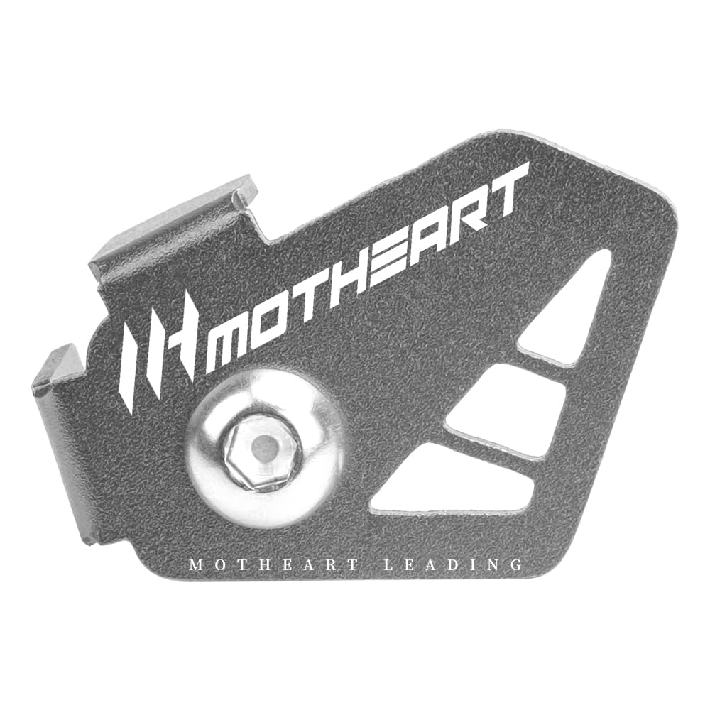 MotHeart Motorrad ABS-Sensorschutz für CB400F CB400X CB500F CB500X CBR 500R Rebel 250 CMX250 300 CMX300 500 CMX500 Bremssensor Schutz Vorder-und Hinterrad ABS-Sensorschutz zubehör (Titaniumgrau) von MotHeart