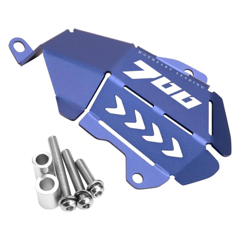 MotHeart Motorrad-Wasserpumpenschutzschild für Tenere 700 (T7) (XTZ700) 2019-2024 CNC-Wasserpumpenschutz Einfache Montage tenere 700 (t7) Zubehör (Blau) von MotHeart