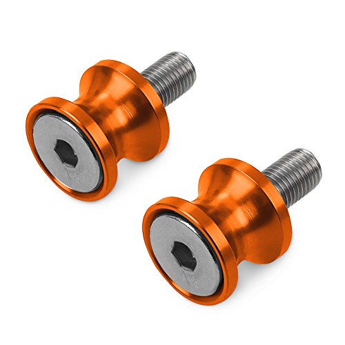 Racingadapter für KTM 1290 Super Adventure Motea Jerez M10 x 1.5 orange von Motea