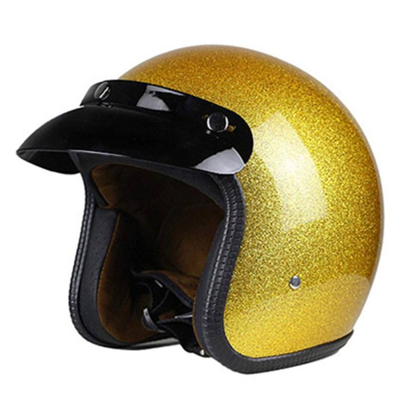 DOT Jethelm 3/4 Jethelme Motorradhelm Motocross Offroad Scooter Racer Motorradhelm von Motesen