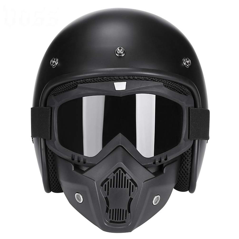 Harley Helme Motorradhelm Herren Helm mit Jet helme Gesicht Jet Helm Casco Vintage Motorradhelm Casco Moto Integraler Hombre Moto Helm Caschi Moto Uomo von Motesen