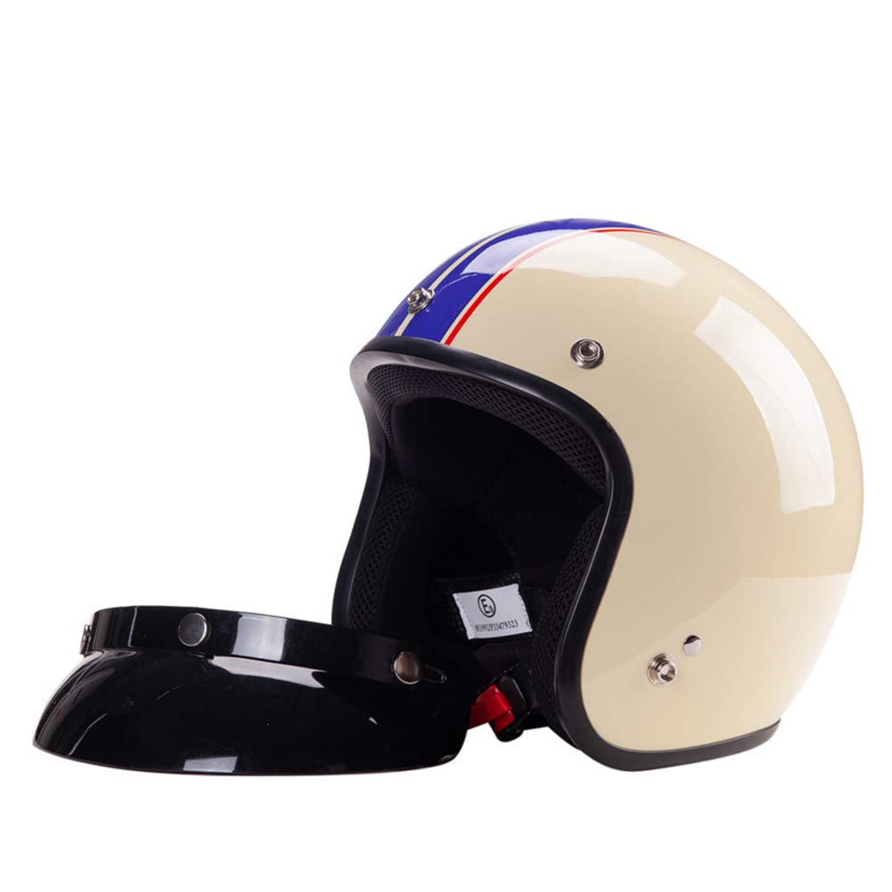 Motorradhelm Half Jet Helme Motorrad Deutscher Half Face Helm Half Face Helm DOT Jet Helme Helm Kaski Helma Hjelm Kypärä von Motesen