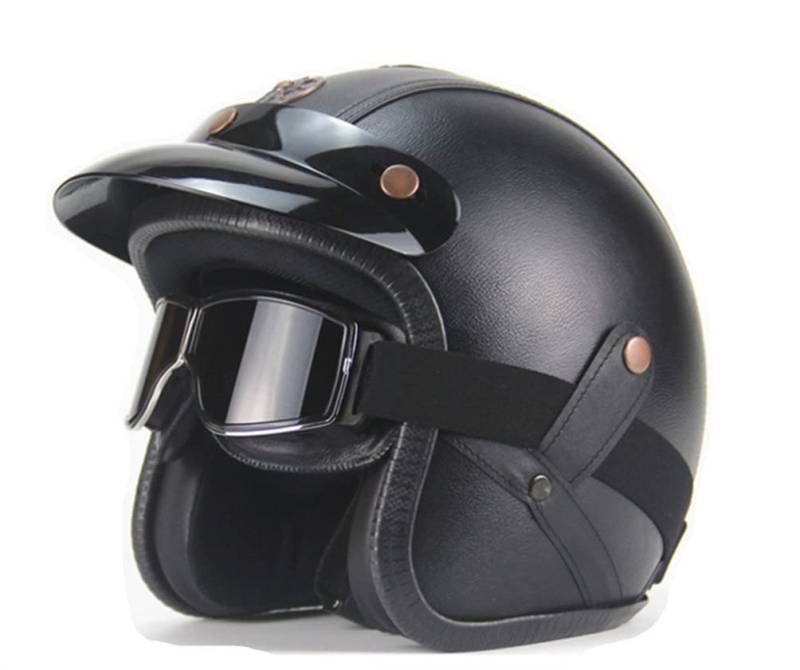 Offener Motorradhelm Cascos Integrales Moto Mujer Helme Offenes Gesicht Casco Moto Carrera von Motesen