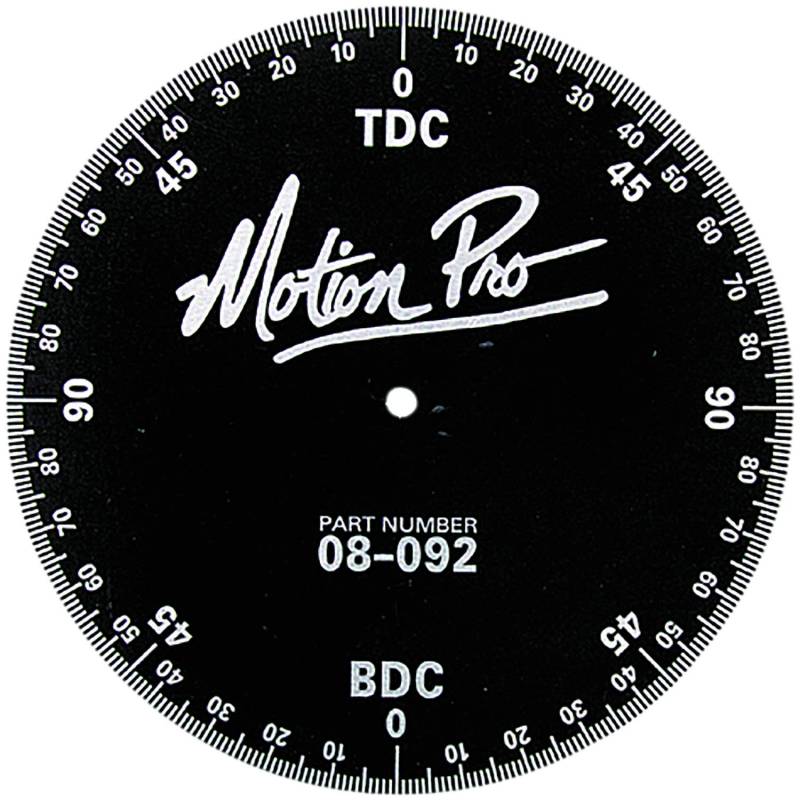 Motion Pro Engine Timing Degree Wheel Anodized Aluminum von Motion Pro