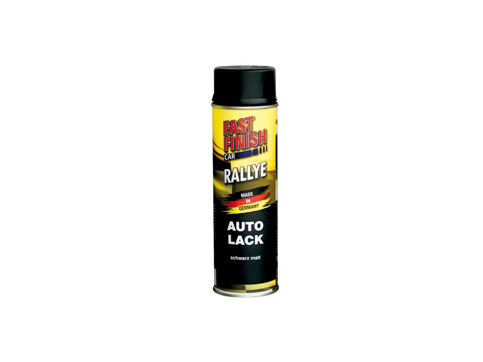 Fast Finish 292828 RALLYE LACK schwarz matt 500 ml von Motip