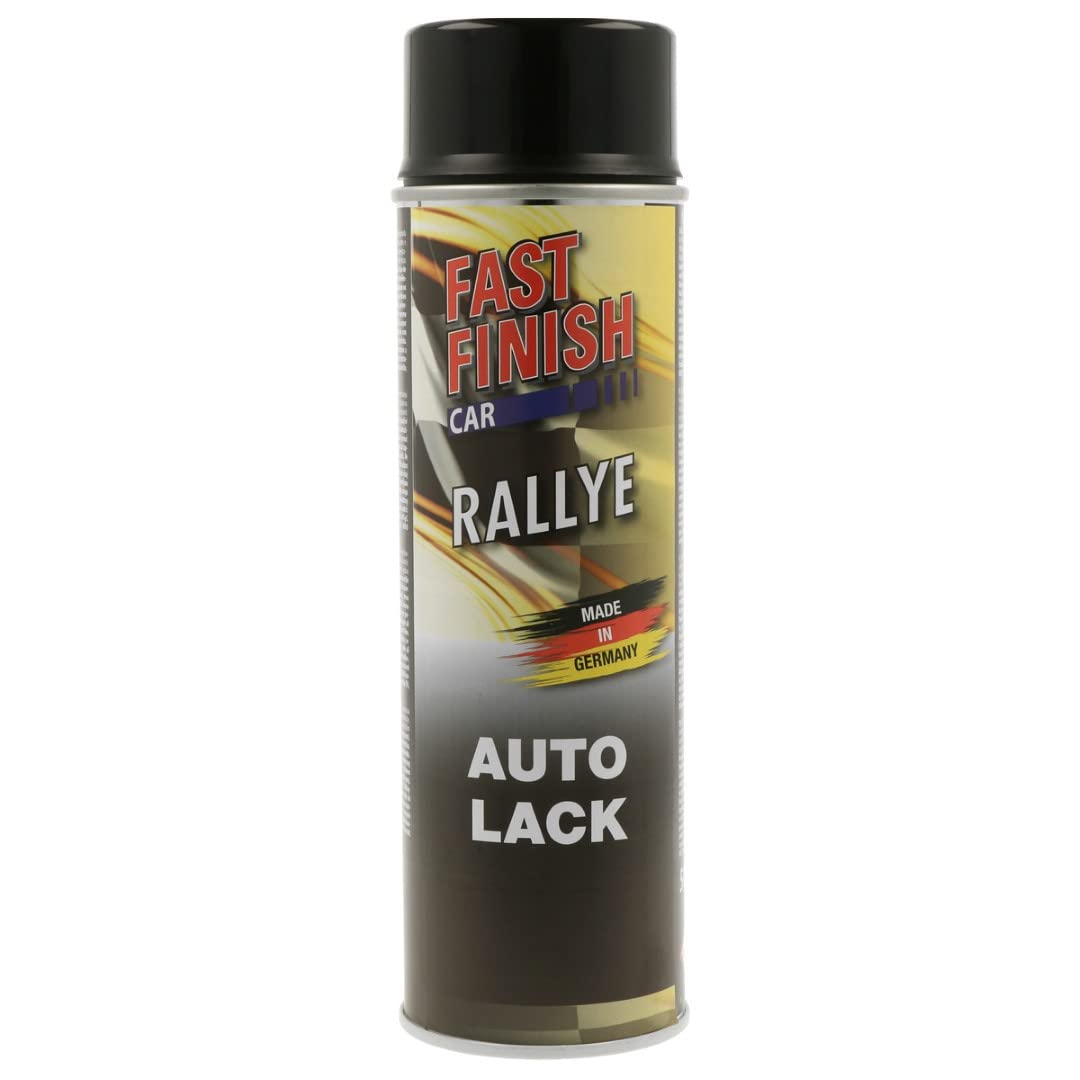 Fast Finish 292835 RALLYE LACK schwarz glänzend 500 ml von Motip