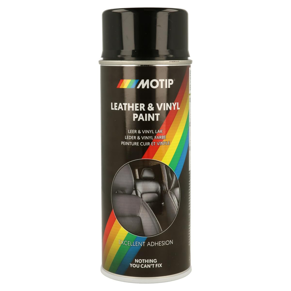 MOTIP 04066 Leder & Vinyl Farbe schwarz 400 ml von MOTIP