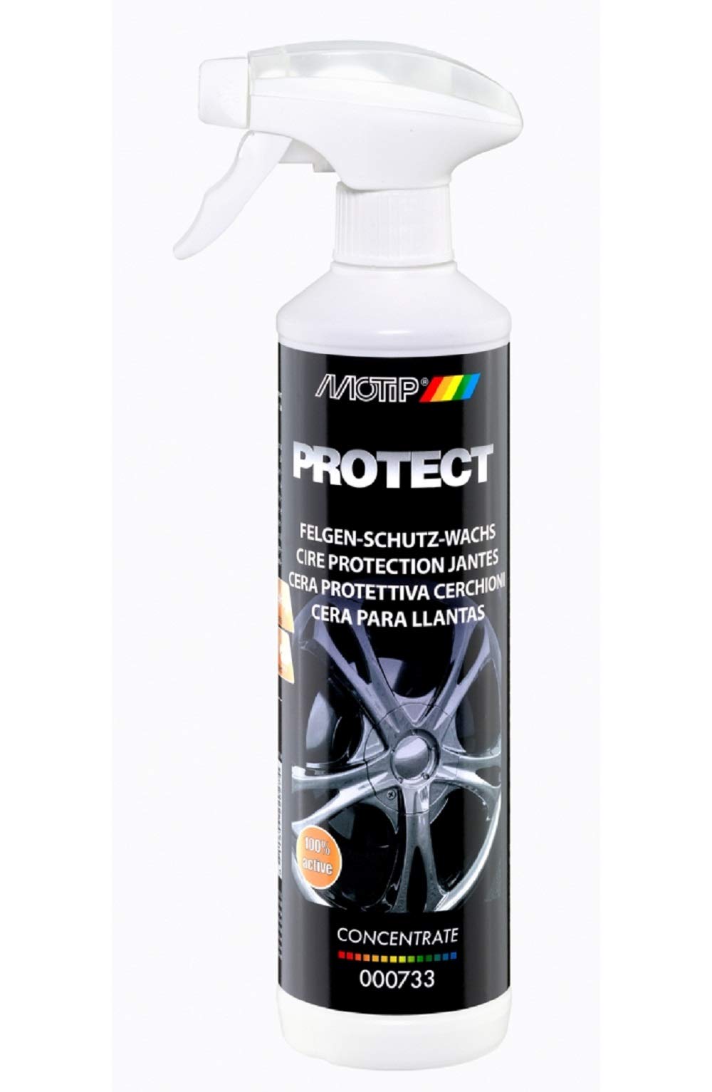 Motip Felgenwachs Wheel Protect Wax Felgenschutz Alufelgen 000733 500Ml von Motip