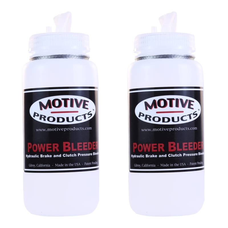 Motive Products 1820 Doppelschnäpper-Flaschen-Set, je 500 ml, kompatible Power-Entlüftungsaufsätze von Motive Products