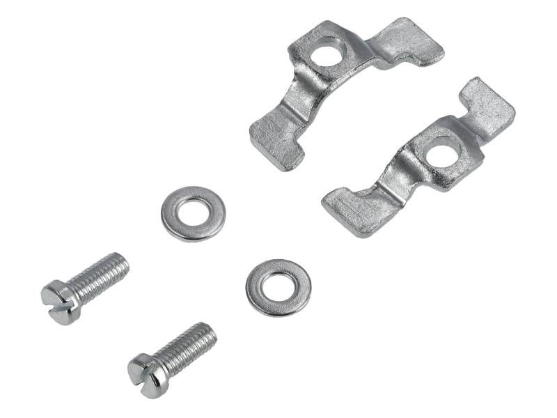 Set: Befestigungskrallen und Schrauben für Grundplatte - Simson S50, S51, KR51 Schwalbe, u.a. von Moto Basic Parts