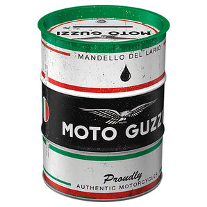 Moto-Guzzi Ölfass Spardose Moto Guzzi von Moto Guzzi