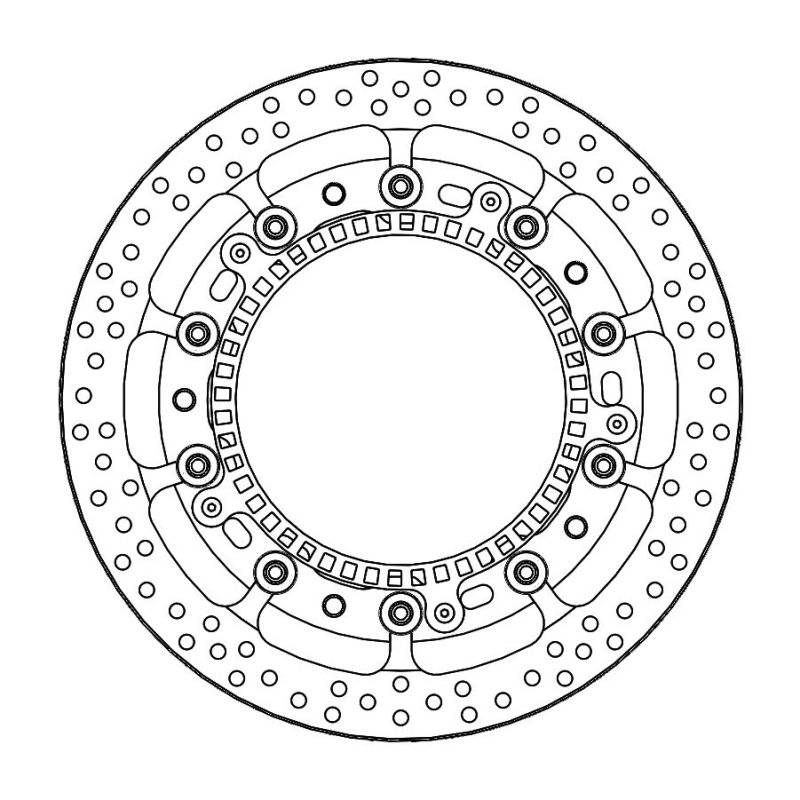 Brake Disc Float Halo Pro von Moto-Master