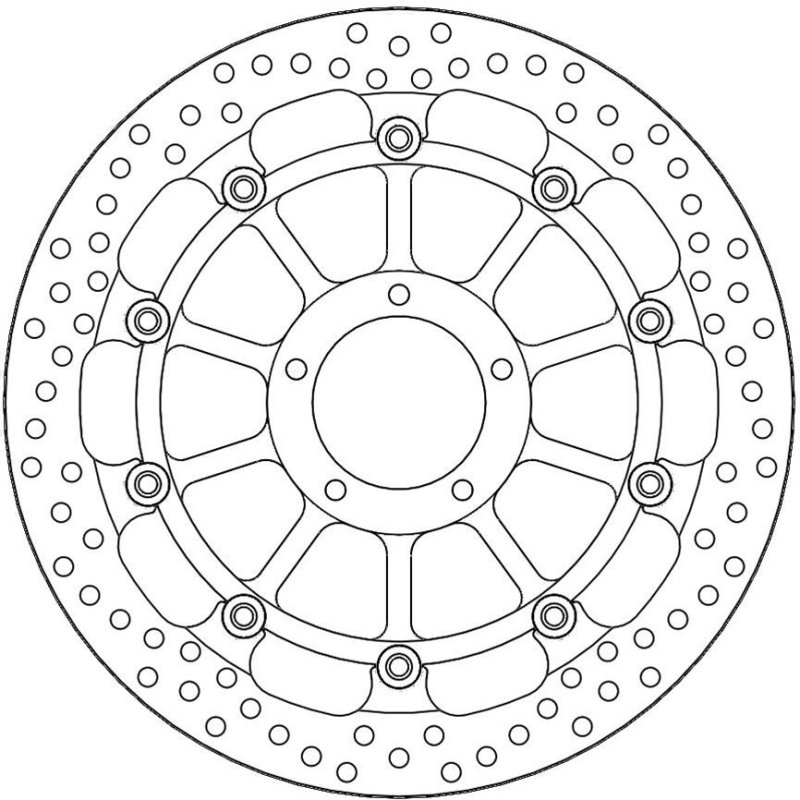 Brake Disc Float Halo Pro von Moto-Master