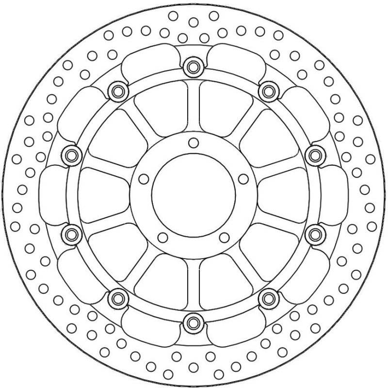 Brake Disc Float Halo Pro von Moto-Master