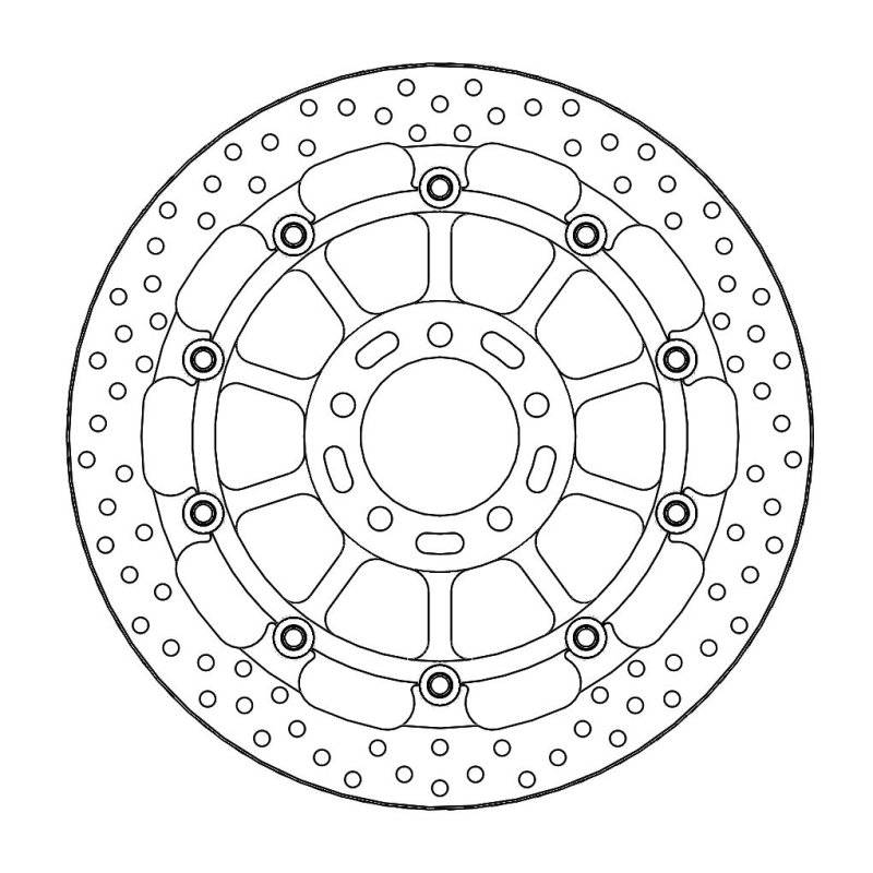 Brake Disc Halo Float L/R von Moto-Master