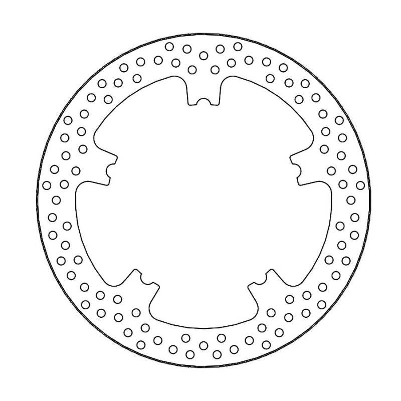 Brake Rotor Fix Round L/R von Moto-Master